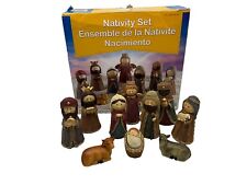 11 Piece Christmas Nativity Set Tabletop  Indoor Use Resin From Costco #955186 picture