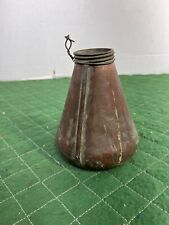 Vintage Copper / Bronze Beaker Vase primitive picture
