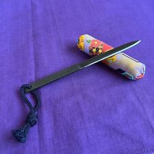 old japanese sword parts bashin kaokyutou samurai&ninja weapon bo spiks hidden picture