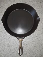 Vintage WAPAK #8 101A Cast Iron Skillet  Restored -Outside Nickel Finish picture
