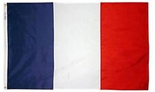 NIB Annin France NYL-GLO 3' x 5' Quality Nylon Flag 192685, All the Kings Flags picture
