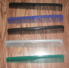 Lot of 5 Vintage Hair Cutting &  Teaser Combs Ace Krest Cleopatra  7