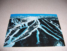 1970s SKI RUNS, BALD MOUNTAIN, SUN VALLEY, ID. VTG POSTCARD - SKIING AREA picture
