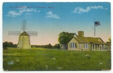 South Yarmouth Cape Cod MA Old Windmill Postcard Massachusetts picture