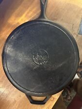 Vtg Lodge 9TB 11” Cast Iron Grill Frying Skillet Pan Ridged w/ Spouts Nice picture