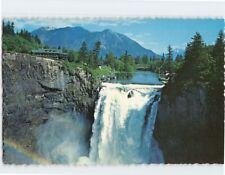 Postcard Snoqualmie Falls and Lodge Washington USA picture