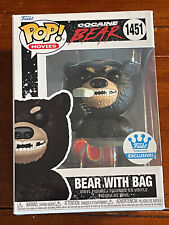 Funko Pop Movies #1451 Bear With Bag Cocaine Bear Funko Exclusive-NEW-Fast Ship picture
