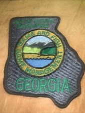Georgia DEPT OF NATURAL RESOURCES  Game Management - Game And Fish Unused Patch picture