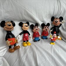 Lot Of Vintage Mickey Mouse Figurines picture