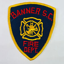 Banner Fire Department South Carolina SC Rescue Banner Elk Patch D7 picture