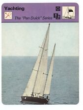 The Pen Duick Series - Sailing Yachting Boat   Sportscasters Card  picture