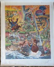 DISNEY POSTER THE LAUGHIN' PLACE Beautiful poster a definite Disney Collectible picture