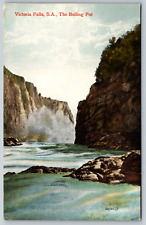 c1910s Victoria Falls South Africa Boiling Point Vintage Postcard picture