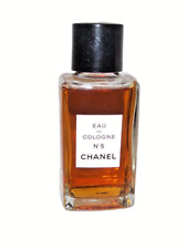 New Vintage Chanel No. 5 Eau De Cologne 4oz. Splash Deco Bottle 1960's  No Box picture