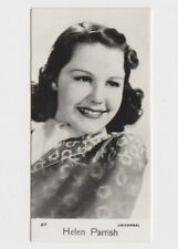 Helen Parrish 1939 Bridgewater Film Stars Trading Card - Series 7 #27 picture