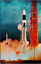 Postcard Posted 1968 Mercury Redstone  John F Kennedy Space Center N A S A [nn] picture