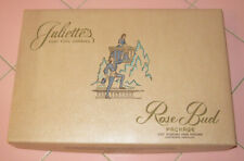 1930s Juliette's Candy Box Rose Bud Package Los Angeles Pasadena Cardboard picture