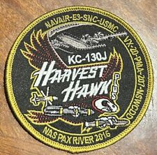 New USMC USN KC-130J Harvest Hawk Plus EMC E3 Patch NAS Patuxent River NAVAIR picture
