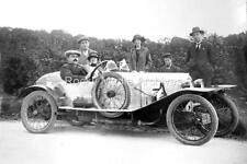 Htr-83 Vintage Motor Car, Driver and Others c1920's. Photo picture