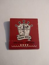 Vintage Matches From The Crown House Gourmet Restaurant Laguna Niguel California picture