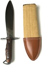 WWI US ARMY M1917 BOLO KNIFE & CARRY SCABBARD picture