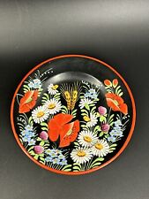 Vintage DITMAR URBACH Hand Painted Czechoslovakia Decorator Plate 6.5” picture