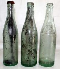 Vintage Pre-1930's Soda Bottle Lot (Clear, RC) LOOK picture