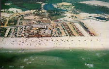 Postcard FL Long Beach Resort Panama City Florida Aerial View picture