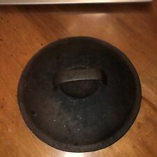 Vintage CAST IRON LID 7 5/8” Unmarked picture