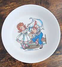 Raggedy Ann & Andy 1969 Vintage Bowl by Bobbs-Merrill Oneida Deluxe 3243 picture