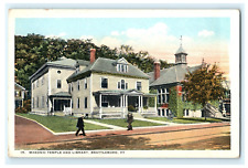 Masonic Temple and Library Brattleboro VT Vermont Early View picture