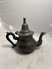 Antique one cup Pewter Teapot  