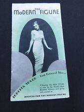 The Modern Figure, 1930s Kellogg's booklet with Photos of Hollywood starlets picture