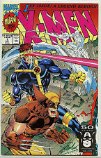 Stan Lee Autographed X-Men #1C Comic NM+  Marvel Comics 1991 Amricons picture