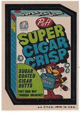 1974 Topps Original  Wacky Packages 6th Super Cigar Crisp picture