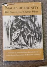 Images of Dignity: The Drawings of Charles White 1967 Hardcover w/DJ Art Book  picture