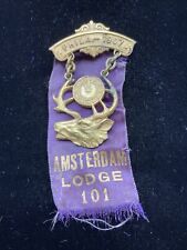 Vintage Antique BPOE Order of Elks LODGE Member Pin Badge MEDAL picture