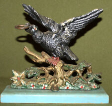 Vintage hand made metal eagle statuette  picture