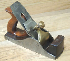 W. MARPLES & SONS SHEFFIELD CLOSED HANDLED IRON INFILL SMOOTH PLANE-ANTIQUE TOOL picture