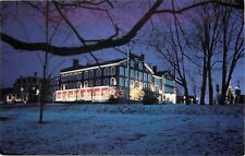 Middlebury Inn Vermont VT night view Postcard picture