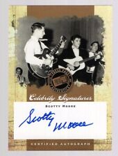 SCOTTY MOORE 2007 PRESS PASS ELVIS THE MUSIC CELEBRITY SIGNATURES ON CARD AUTO picture