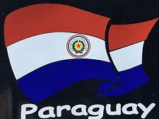 Paraguay Pride Paraguay National Flag Car Decal Sticker   picture