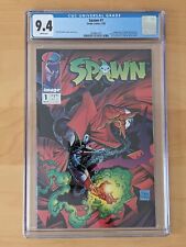 Spawn #1 CGC 9.4 White pages, 1992, 