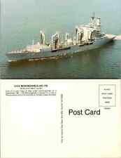 Postcard - USS Monongahela (AO-176). 'World's Finest Oiler.' A Fleet Oiler picture