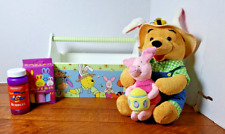Disney’s Winnie The Pooh & Friends Wood Easter Basket Tool Box & Pooh Plush_BE picture