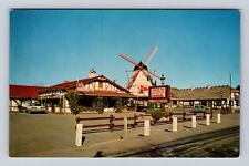 Solvang CA-California, Town Restaurant, Antique, Vintage Souvenir Postcard picture
