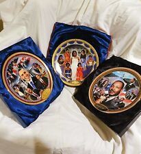 Michelle Barack Obama Martin Luther King Jr Plate Set Knowles Limited Edition  picture