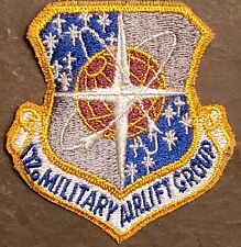 USAF/ANG Vintage 172nd Military Airlift Group (172MAG) Patch - NOS COLOR DRESS picture