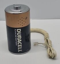 RARE  Vintage DURACELL Alkaline Battery Push Button TELEPHONE Hong Kong picture