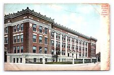Wendell Phillips High School Chicago ILL. Illinois c1906 Postcard picture